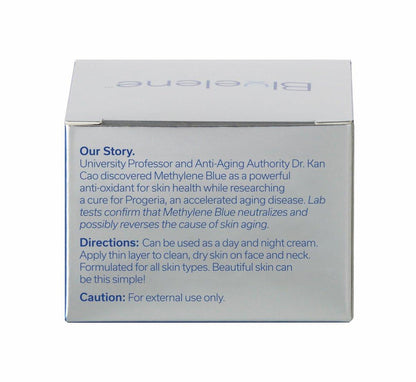 Bluelene Anti-Falten Nachtcreme mit Methylenblau – Revolutionäre Hautpflege für empfindliche Haut (30 ml)