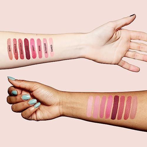 Nudestix Magnetic Matte Lip Color – 3-in-1 Lippenstift, Lipliner & Lip Stain Stift | Kuss- & übertragungssicher, leichte matte Formel | Sauberes, tierversuchsfreies Lippen-Make-up, Farbe: Freckle