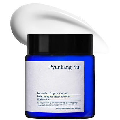 Pyunkang Yul PKY Intensive Repair Cream - Ceramide-Feuchtigkeitscreme für trockene Haut mit Sheabutter & Macadamianöl, 50 ml