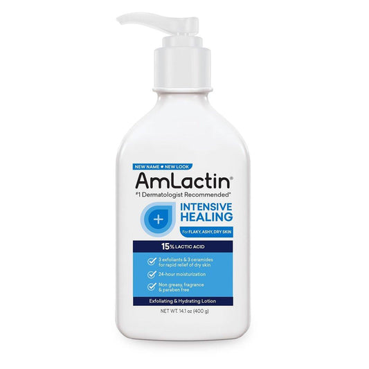 AmLactin Rapid Relief Restoring Lotion + Ceramide - 7,9 oz, 2er-Pack
