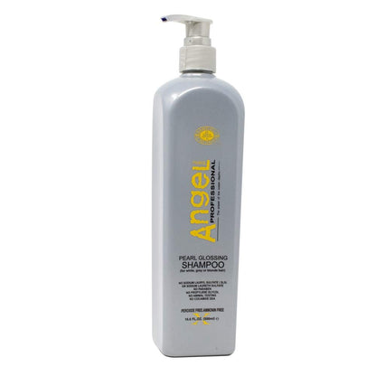 Angel Paris Professional Pearl Glossing Shampoo für weißes, graues oder blondes Haar, 470 ml