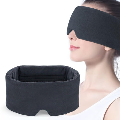 Mavogel Schlafmaske – Vollständige Lichtblockade, Atmungsaktive Modal Schlafmaske mit Verstellbarem Verschluss für Damen und Herren – Druckfrei für Reisen, Nickerchen und Schichtarbeit