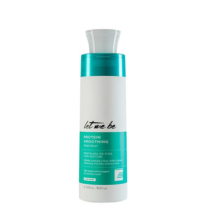 Let Me Be Haar Keratin Behandlung: Brasilianisches Protein Glättungs- & Pflegeset, Feuchtigkeitsspendend, Frizz-frei & Intensive Glanz in einem Schritt. Wirksame 500ml/16,91oz für glattes, glänzendes Haar