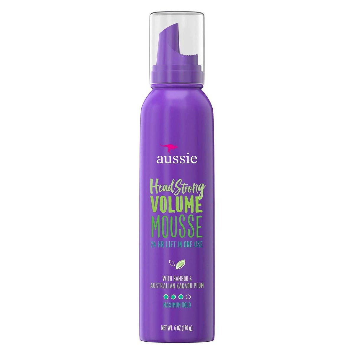 Aussie Head Strong Max Hold Schaumfestiger 2er-Pack (2 x 177 ml) – Volumenstyling für kräftigen Halt