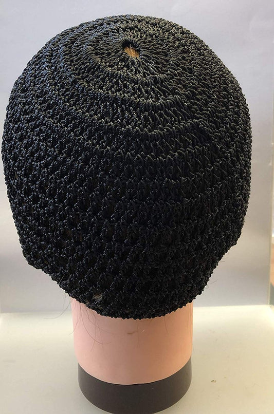 DOMINICAN HAND MADE Doobie Wrap Nylon Haarnetz Medium – Schwarze Haarextension