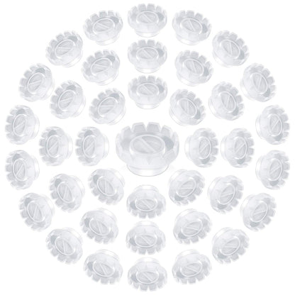 Teenitor 200er-Pack Wimpernverlängerung Volumenwimpern Fan Blossom Cups, Klebehalter und Wimpern-Organizer-Werkzeuge