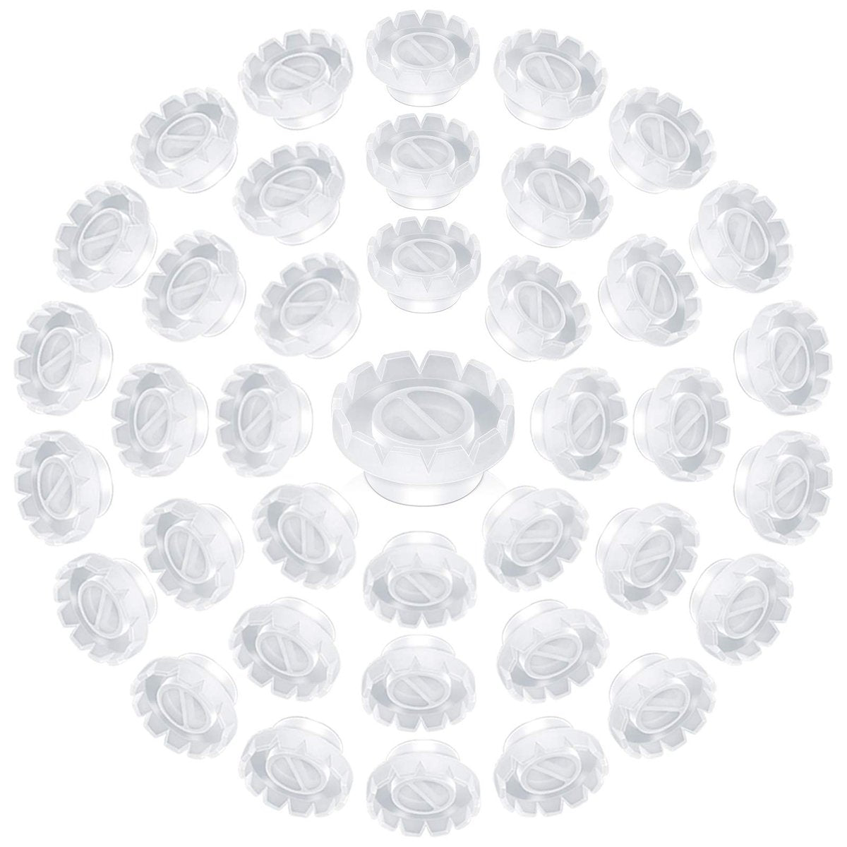 Teenitor 200er-Pack Wimpernverlängerung Volumenwimpern Fan Blossom Cups, Klebehalter und Wimpern-Organizer-Werkzeuge