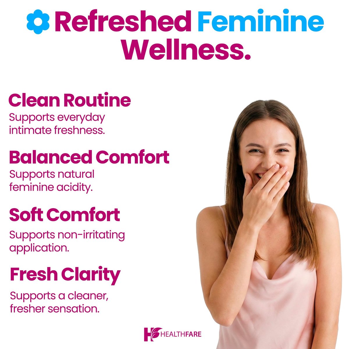 Healthfare Feminiva Borsäure Vaginalzäpfchen | 30 Stück | 600 mg | Intime Gesundheit | 100% rein | Hergestellt in den USA
