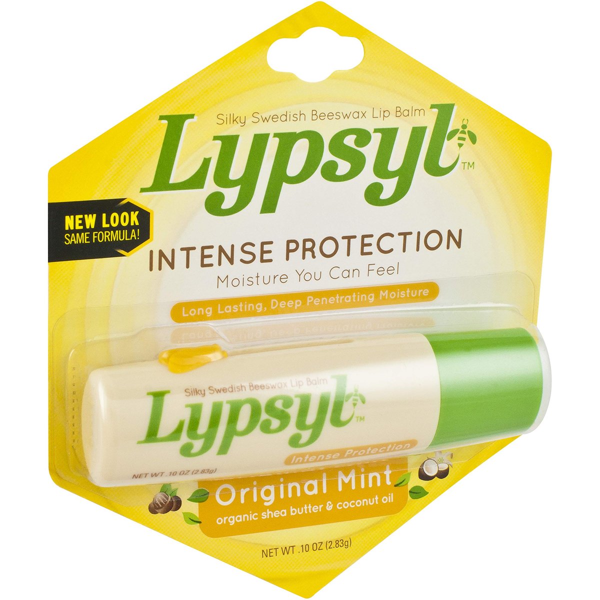 Lypsyl Intensiver Schutz Original Minze Lippenbalsam 0,10 oz (3er-Pack)