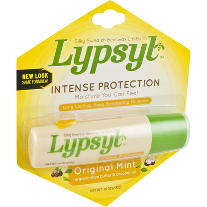 Lypsyl Intensiver Schutz Original Minze Lippenbalsam 0,10 oz (3er-Pack)