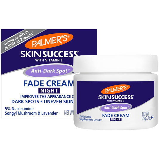Palmer's Skin Success Anti-Dark Spot Nighttime Fade Cream mit Retinol & Niacinamid – Nachtcreme gegen dunkle Flecken, Fältchen & Falten, 77 g