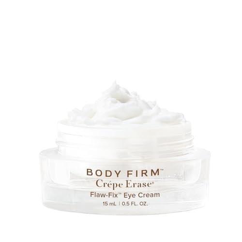 BODY FIRM Crepe Erase Flaw-Fix Augencreme - Anti-Aging Faltencreme gegen Schwellungen, Augenringe, Fältchen und müde Augen, 15 ml