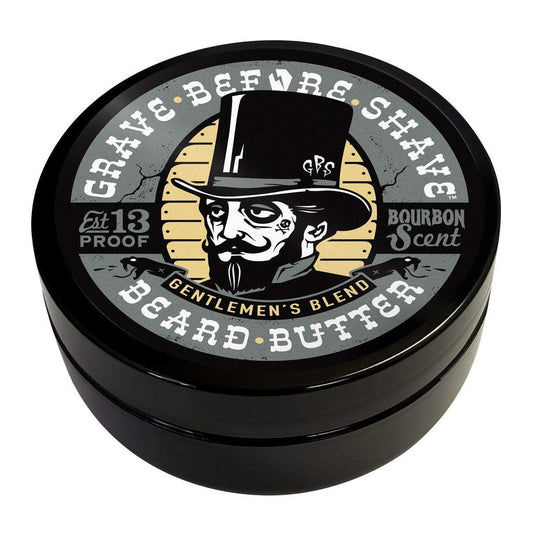 Grave Before Shave Gentlemen's Blend Beard Butter – 4 Unzen Pflegebalsam für den Bart