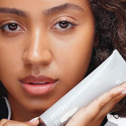 Freck Beauty RICH Babe Cactus + Vitamin C Feuchtigkeitscreme | Hydratisiert trockene Haut, beruhigt und pflegt mit leichtem Gefühl, angereichert mit Jojoba- und Kaktusfeigenkernöl, reduziert Rötungen und unterstützt die Hautbarriere