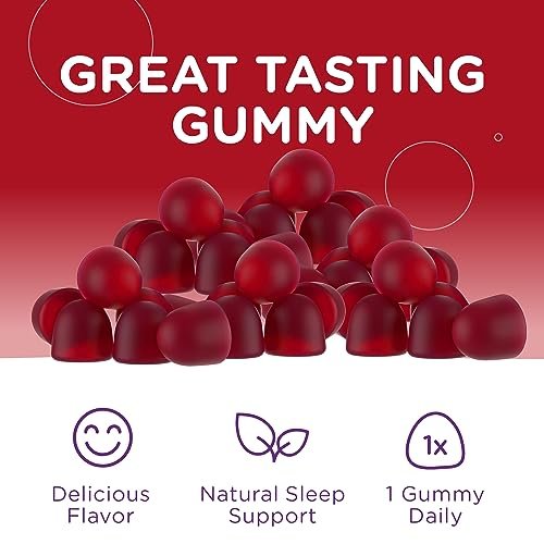 Zahler Chapter One Schlafgummis – 2,5 mg Melatonin Gummis für erholsamen Schlaf – Nahrungsergänzungsmittel für die Schlafenszeit von Kindern – Koscher, glutenfrei & laktosefrei – 60 Stück