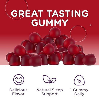 Zahler Chapter One Schlafgummis – 2,5 mg Melatonin Gummis für erholsamen Schlaf – Nahrungsergänzungsmittel für die Schlafenszeit von Kindern – Koscher, glutenfrei & laktosefrei – 60 Stück