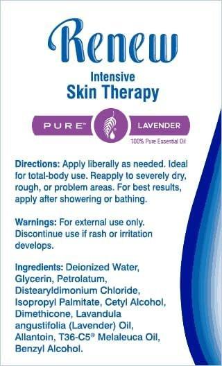 Renew Intensive Skin Therapy Pure Lavender – Beruhigende Feuchtigkeitslotion für empfindliche Haut