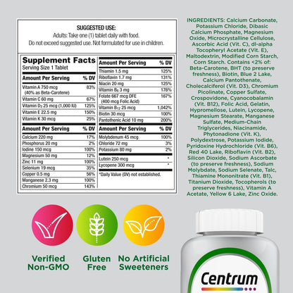 Centrum Restful Sleep Wechseljahre Unterstützung Tabletten – mit klinisch geprüftem DailyZz und geniVida, 28 Stück