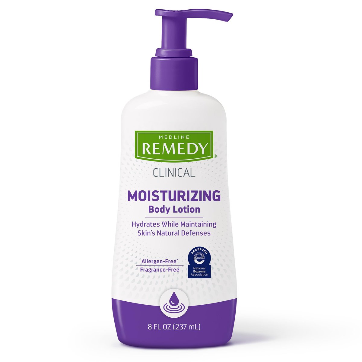 Medline Remedy Clinical Skin Cream Feuchtigkeitscreme für trockene Haut, parfümfrei (237 ml), nährend für Gesicht und Körper, hypoallergen, paraben- und sulfatfrei