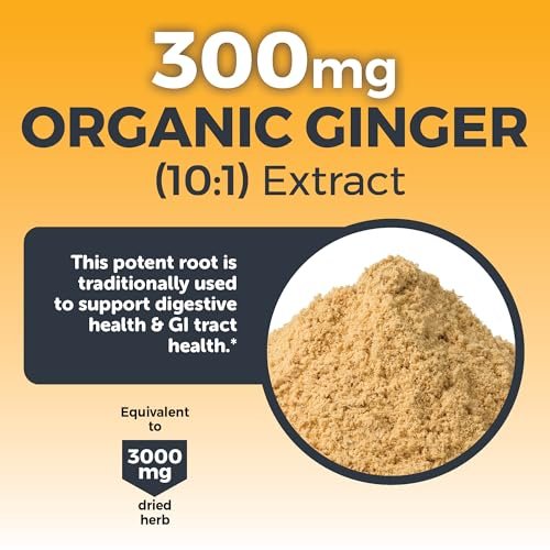 Viva Naturals Kurkuma & Ingwer Kapseln mit Schwarzem Pfeffer für bessere Absorption – Bio Kurkuma Curcumin für Gelenk-, Herz- und Verdauungsgesundheit, Non-GMO – 120 Tabletten