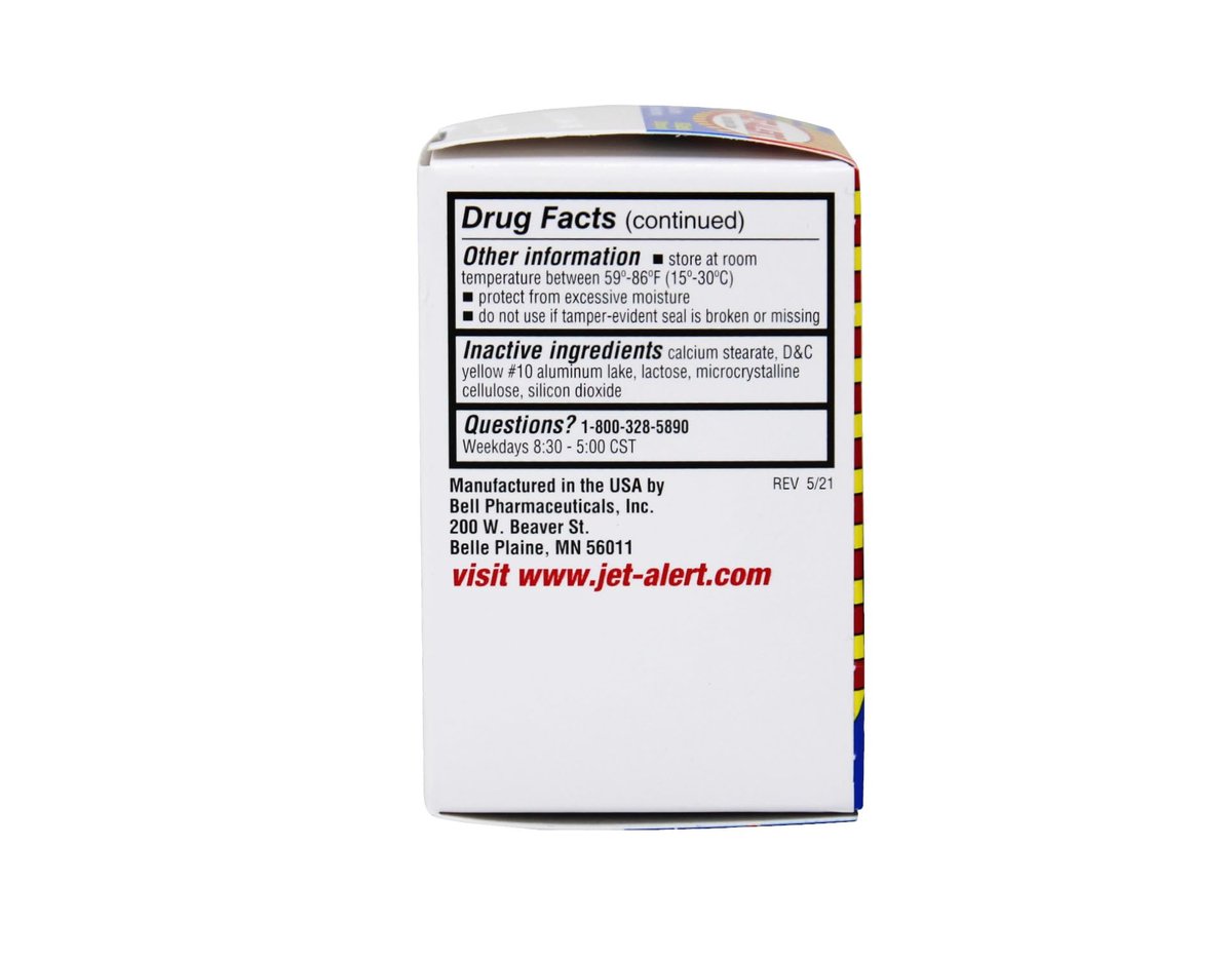 Jet-Alert Doppelstärke Koffein 200 mg Kapseln, 90 Kapseln, Packung mit 3