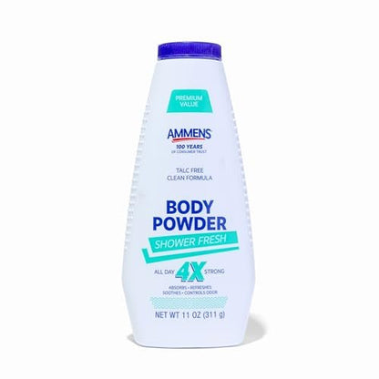 AMMENS Puder Shower Fresh Talkfrei, 311 g