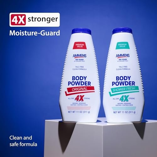 AMMENS Puder Shower Fresh Talkfrei, 311 g