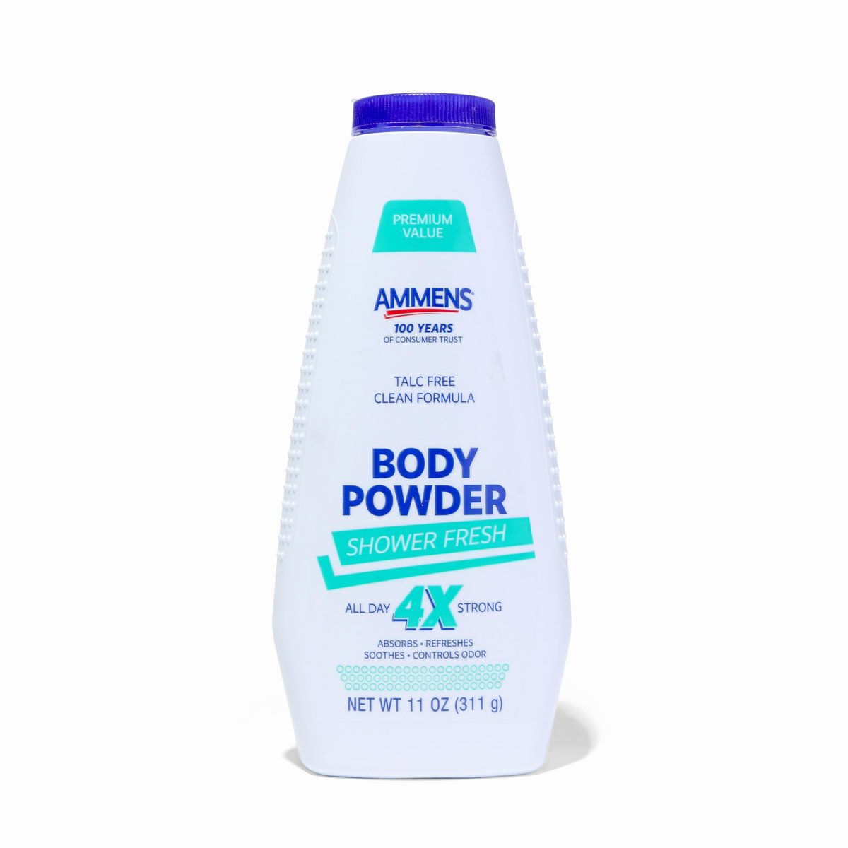 AMMENS Puder Shower Fresh Talkfrei, 311 g
