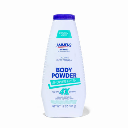 AMMENS Puder Shower Fresh Talkfrei, 311 g