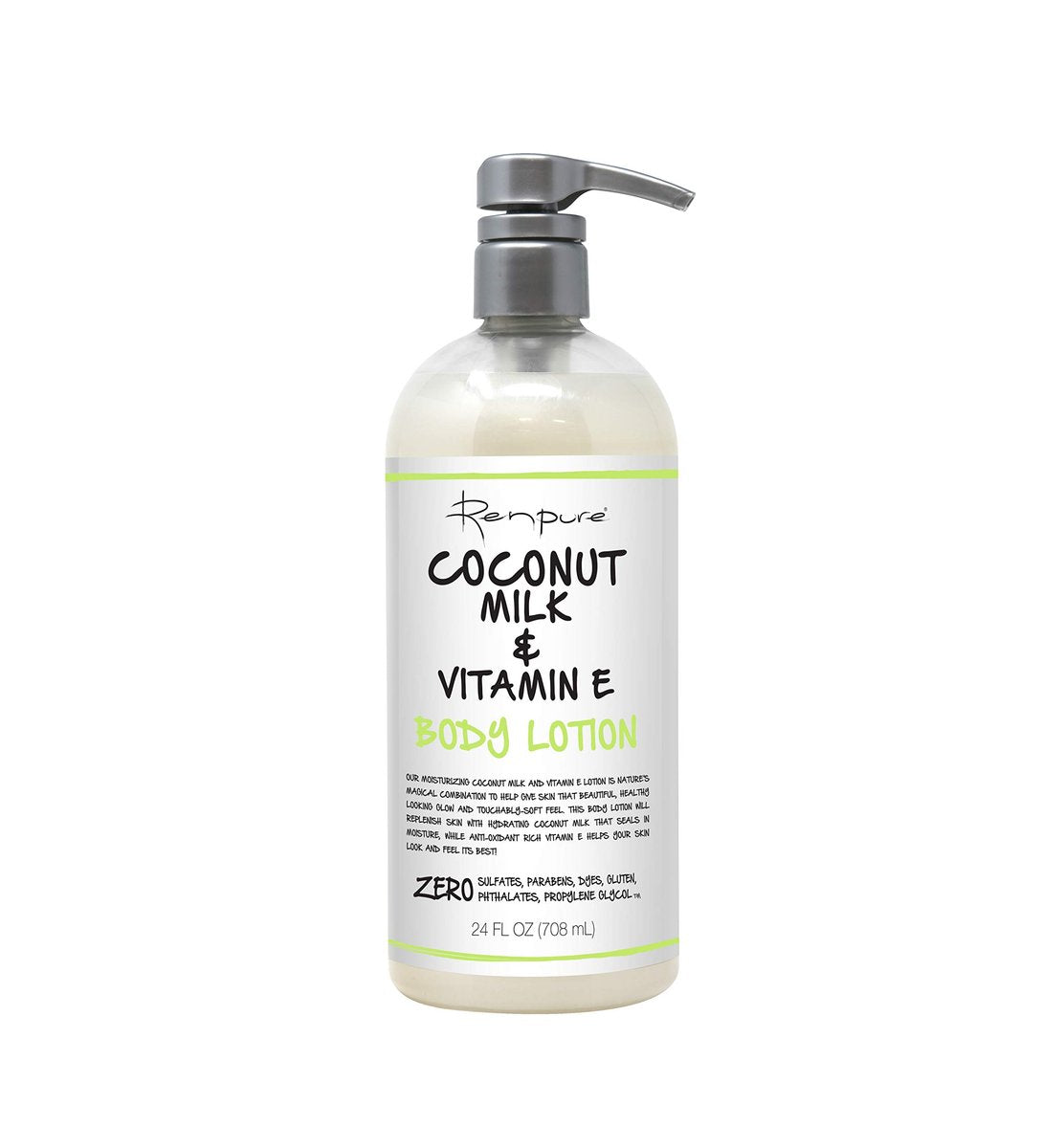 Renpure Originals Kokosmilch & Vitamin E Körperlotion, 24 Unzen