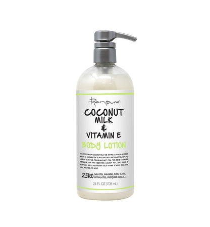 Renpure Originals Kokosmilch & Vitamin E Körperlotion, 24 Unzen