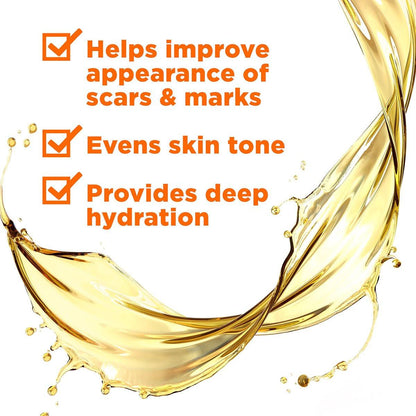 Palmer's Cocoa Butter Formula Skin Therapy Feuchtigkeitsspendendes Körperöl mit Vitamin E & reinem Arganöl – Tiefenwirksame Pflege für trockene, geschädigte Haut, Narben oder Dehnungsstreifen, 5,1 Fl Oz (3er-Pack)
