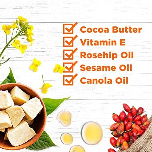 Palmer's Cocoa Butter Formula Skin Therapy Feuchtigkeitsspendendes Körperöl mit Vitamin E & reinem Arganöl – Tiefenwirksame Pflege für trockene, geschädigte Haut, Narben oder Dehnungsstreifen, 5,1 Fl Oz (3er-Pack)