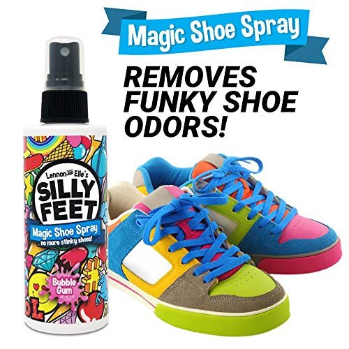 Fuß- und Schuh-Deodorant-Spray, extra stark, Geruchsentferner für stinkende Schuhe, Kinderfüße und Schweiß, Kaugummi-Duft, Alternative zu Puder zur Geruchskontrolle