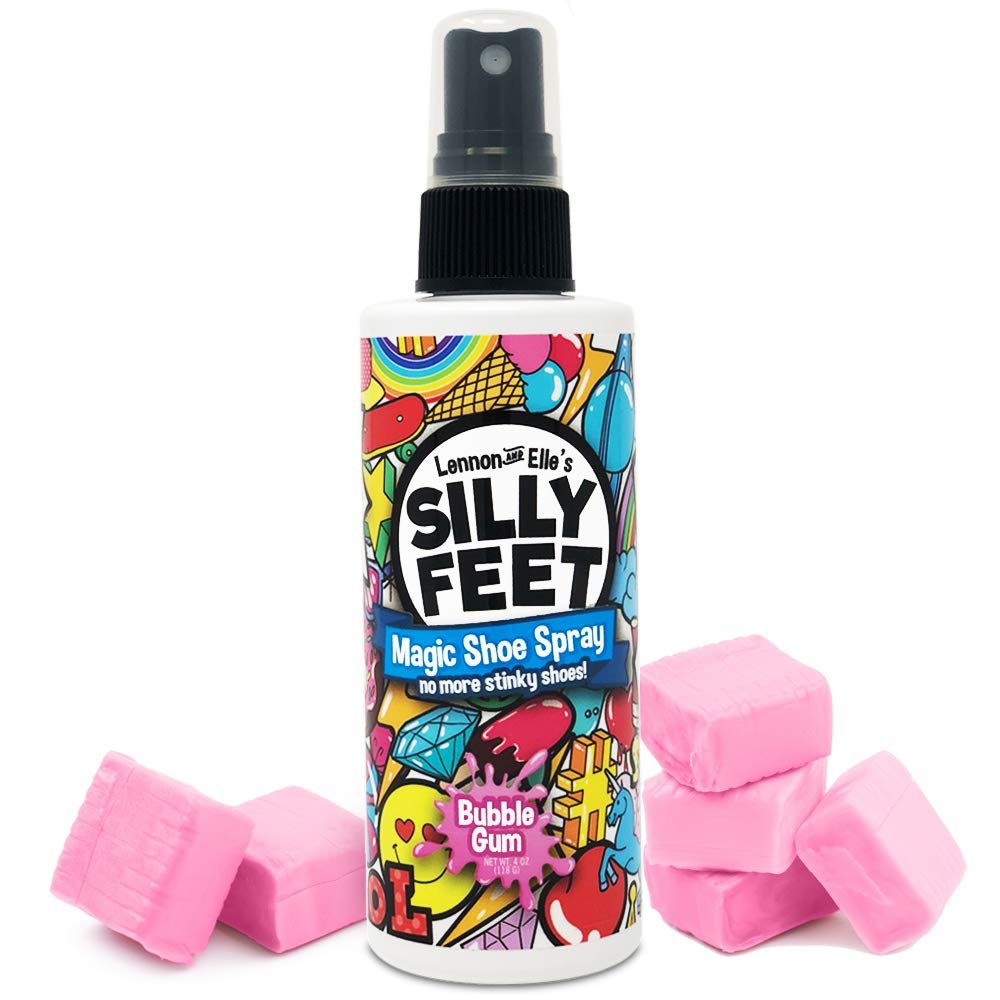 Fuß- und Schuh-Deodorant-Spray, extra stark, Geruchsentferner für stinkende Schuhe, Kinderfüße und Schweiß, Kaugummi-Duft, Alternative zu Puder zur Geruchskontrolle