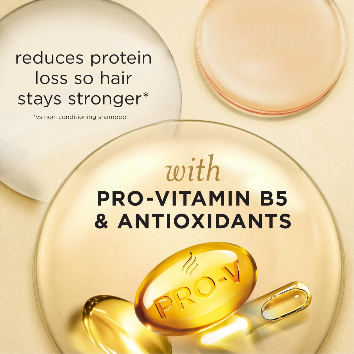 Pantene Pro-V Repair & Protect Pflegender Entwirrungsspray, Leave-In Conditioner für geschädigtes Haar, Antioxidantien angereichert, sulfatfrei, 8,5 Fl Oz (3er-Pack)