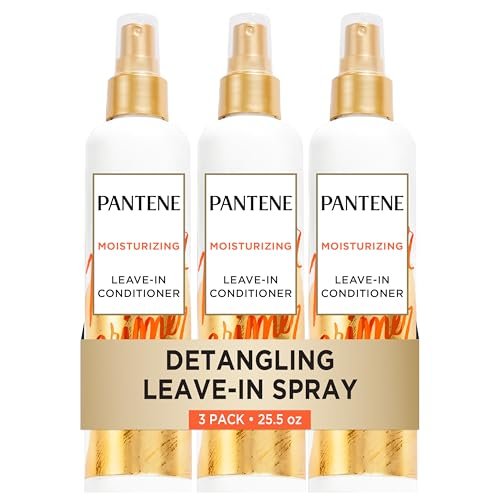 Pantene Pro-V Repair & Protect Pflegender Entwirrungsspray, Leave-In Conditioner für geschädigtes Haar, Antioxidantien angereichert, sulfatfrei, 8,5 Fl Oz (3er-Pack)