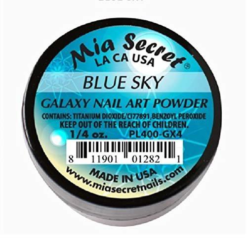 Mia Secret Professional Galaxy Collection Acrylpulver 1/4 oz (Farbe wählen) – BLAUER HIMMEL
