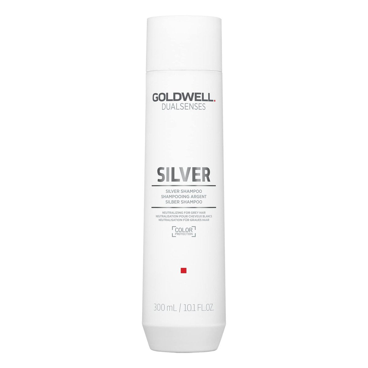 Goldwell Dualsenses Silver Shampoo 300 ml – Anti-Gelbstich Shampoo für blondes und graues Haar