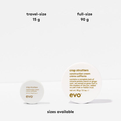 EVO Crop Strutters Haarstylingcreme für alle Haartypen - Definition, Textur & mittlerer Halt - 90 g