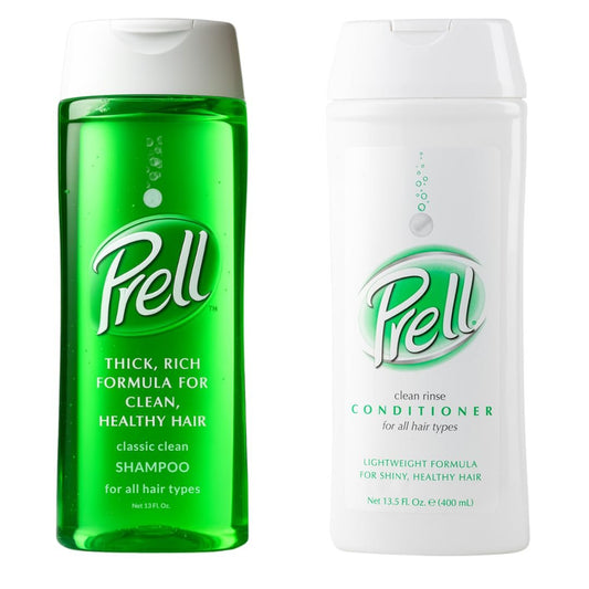 Prell 2-in-1 Shampoo & Conditioner – Classic Clean Tiefenreinigung & leichte Pflege für glänzendes, gesundes Haar | 13,5 oz