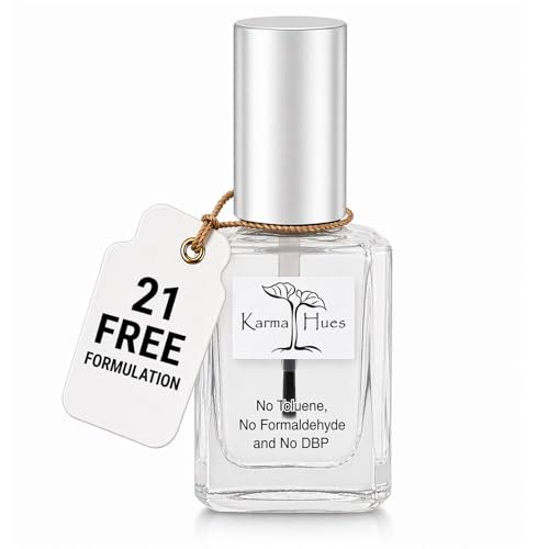 Karma Halal zertifizierter Nagellack – Atmungsaktiv, vegan & tierversuchsfrei – Sauerstoffdurchlässiger, Wudu-freundlicher Nagellack (Atmungsaktiver Top Coat – ANASTASIA)