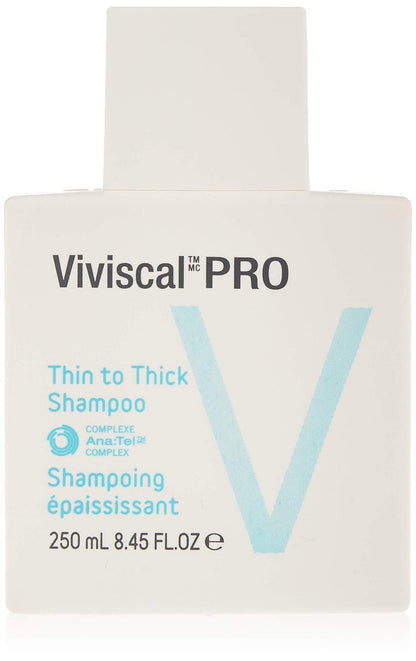 Viviscal Professional Thin to Thick Shampoo – 250 ml | Für feineres und dünner werdendes Haar