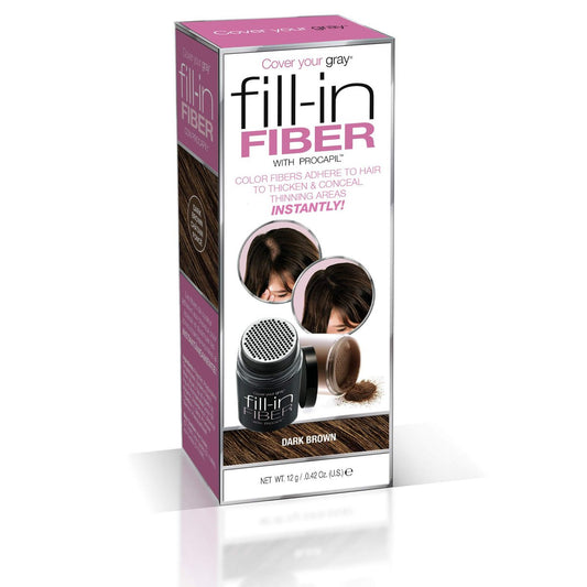 Cover Your Gray Pro Fill-In Fibers mit Procapil – Dunkelbraun