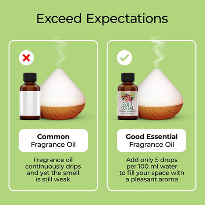 Good Essential Professional Fruchtiges Müsli Duftöl 1 fl oz (30 ml) für Kerzen, Seifen, Lotionen, Parfüm, Diffuser, Kerzenherstellung, Duftöle