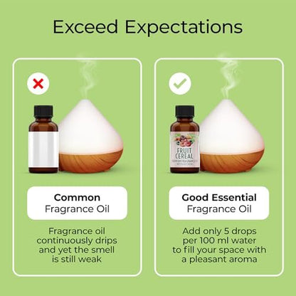 Good Essential Professional Fruchtiges Müsli Duftöl 1 fl oz (30 ml) für Kerzen, Seifen, Lotionen, Parfüm, Diffuser, Kerzenherstellung, Duftöle