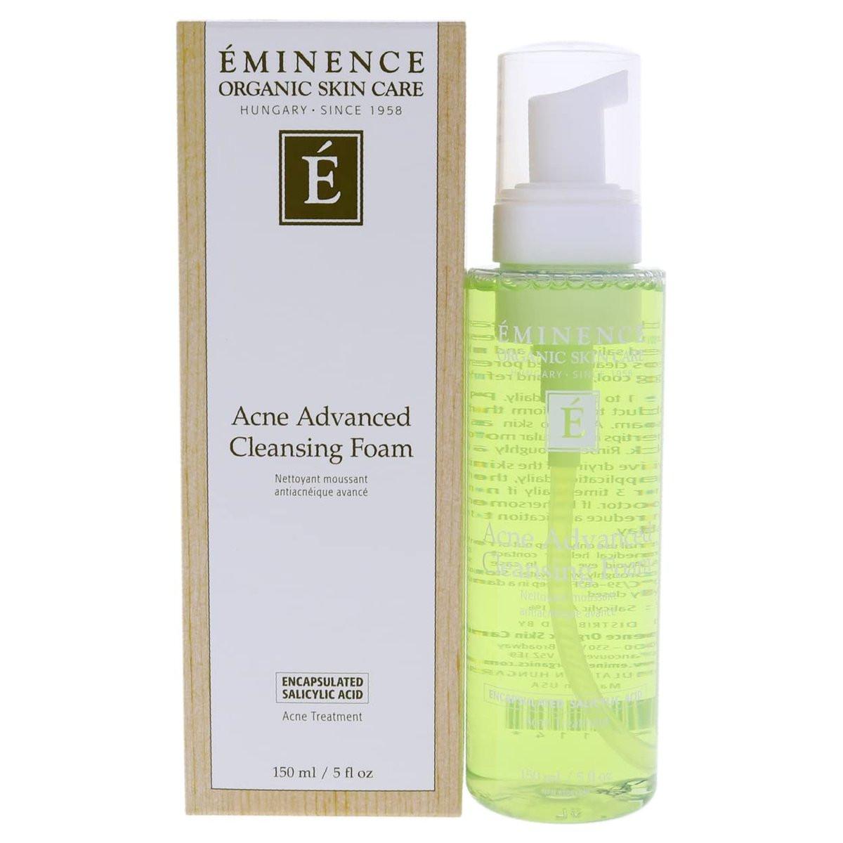 Eminence Acne Advanced Reinigungsschaum – 150 ml Gesichtsreiniger für reine Haut