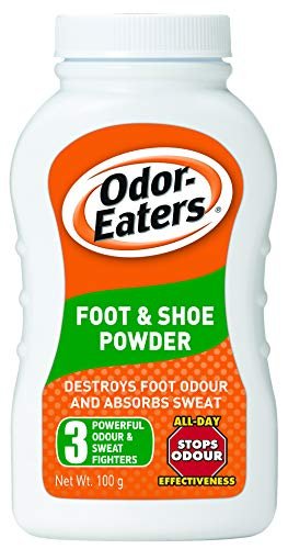 Odor-Eaters Fußpuder 100g – Wirksame Geruchsbekämpfung und Schweißabsorption