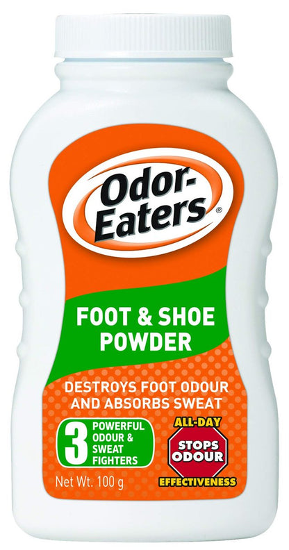 Odor-Eaters Fußpuder 100g – Wirksame Geruchsbekämpfung und Schweißabsorption