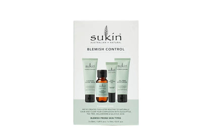 Sukin Blemish Control Starter Kit – Set für unreine Haut (1er Pack)